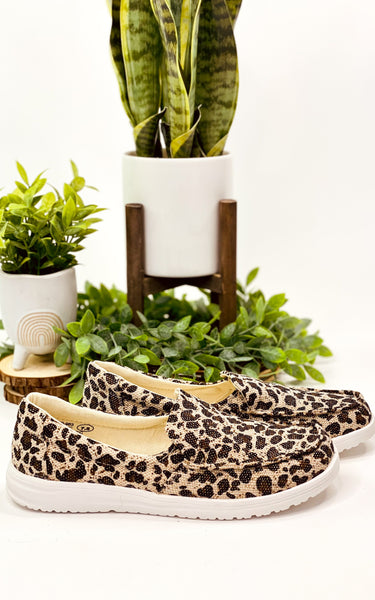 Maya Sneakers in Leopard Naughty Monkey
