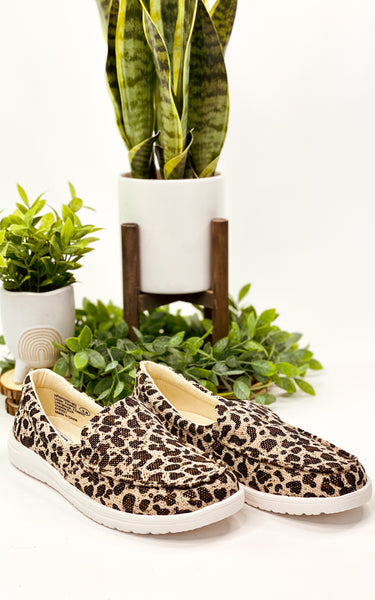 Maya Sneakers in Leopard Naughty Monkey