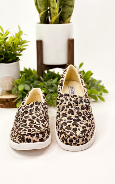 Maya Sneakers in Leopard Naughty Monkey