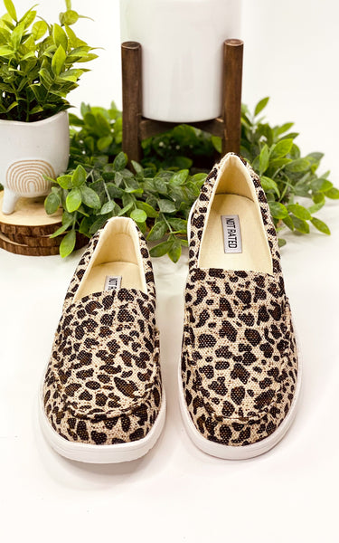 Maya Sneakers in Leopard Naughty Monkey