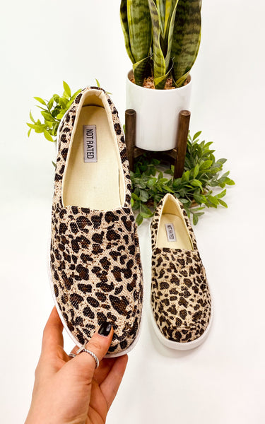 Maya Sneakers in Leopard Naughty Monkey