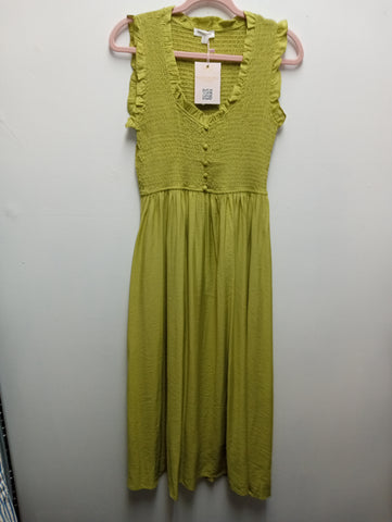 Blue Pepper Sweetheart Kiwi maxi dress