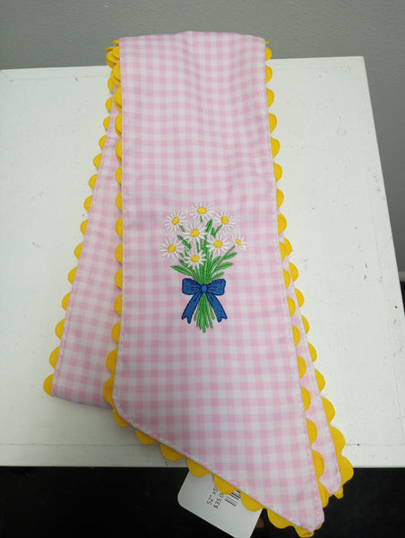 52" x5" RicRac Wreath Scarf Sew Sisterly