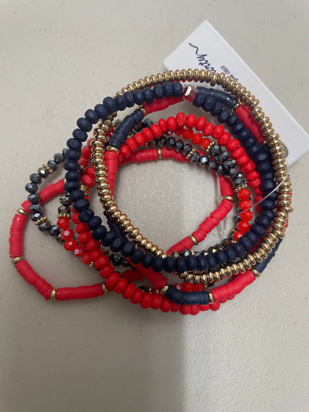 6 Strand Bracelets Amanda Queen