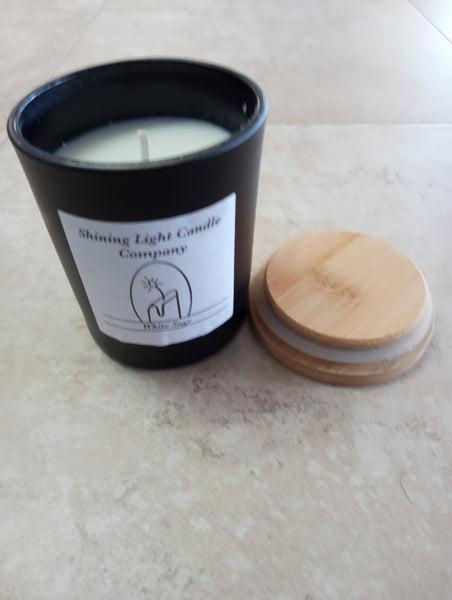 8 oz Homemade Soy Candle | Clean House & White Sage Scents