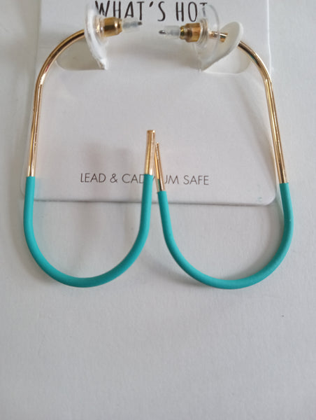 Assorted Teal Earrings