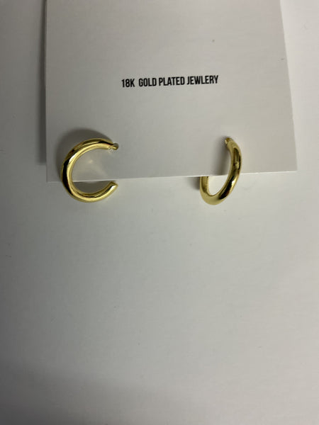 Simply Co. 18K Gold Plated Hoop Earrings Alisha Groo
