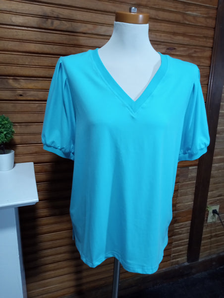 Soft V-neck top