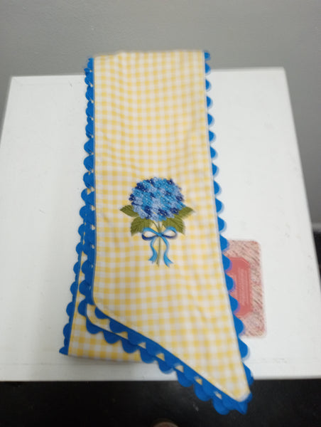 52" x5" RicRac Wreath Scarf Sew Sisterly