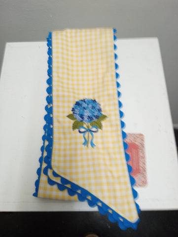 52" x5" RicRac Wreath Scarf Sew Sisterly