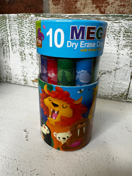 Washable Mega Dry Erase Crayons