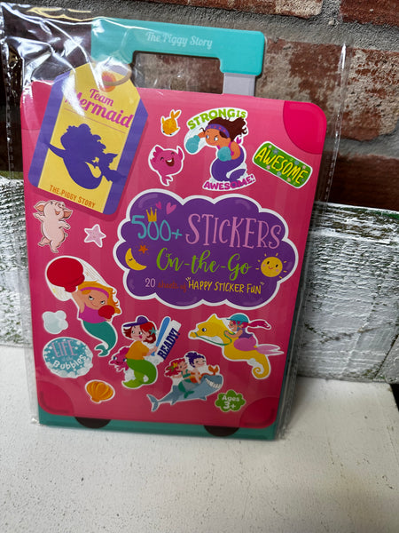 On The Go Sticker Book