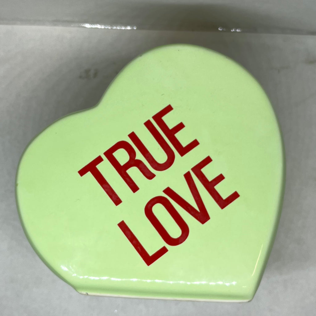 True Love Conversation Heart Planter or Vase